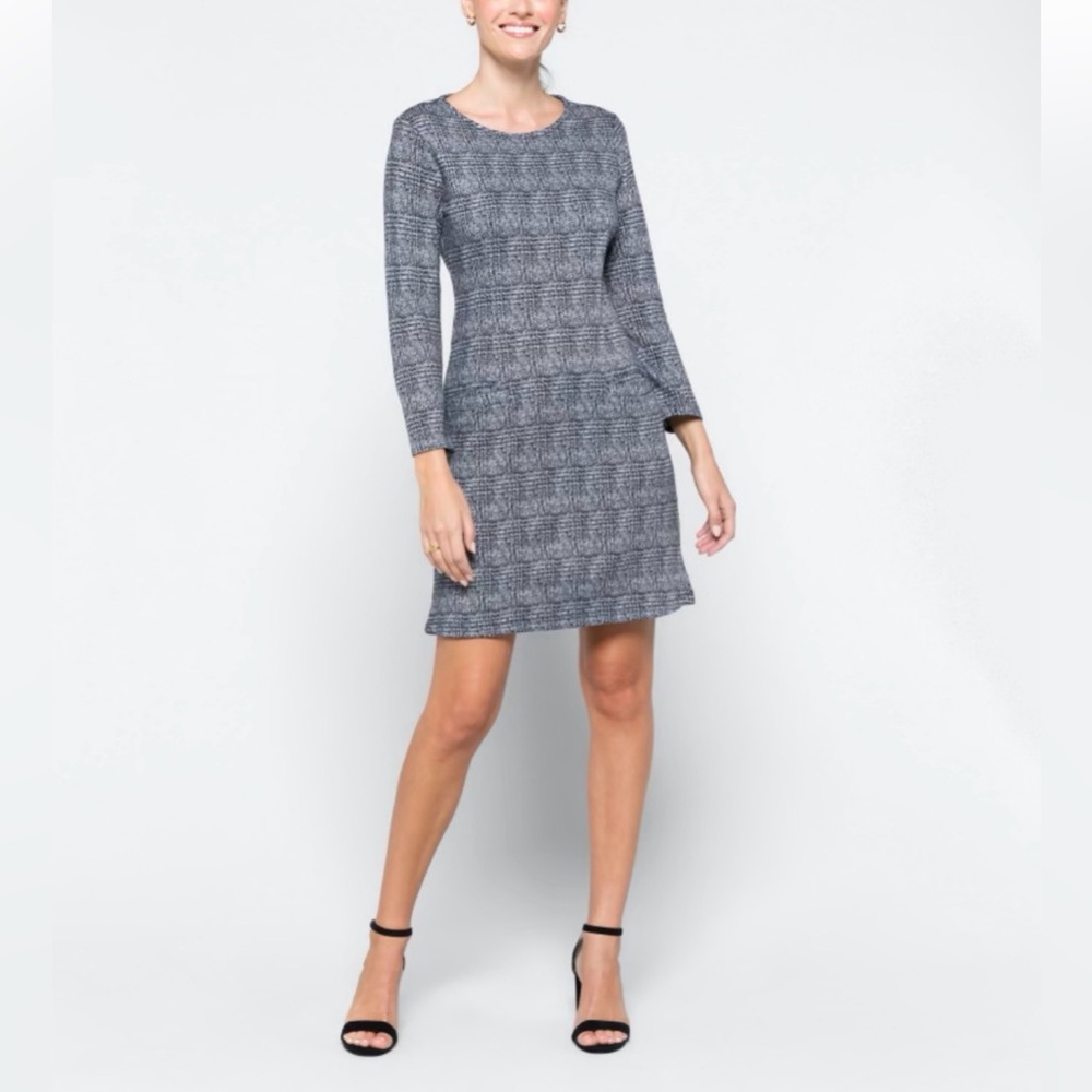 41 Hawthorn Aniya Jacquard Knit Dress